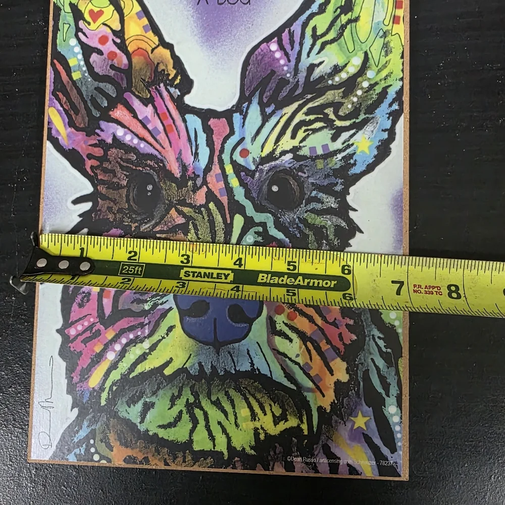 Dean Russo Neon Multicolored Dog Lover Hanging Wall Decor - Schnauzer - Picture 6 of 8